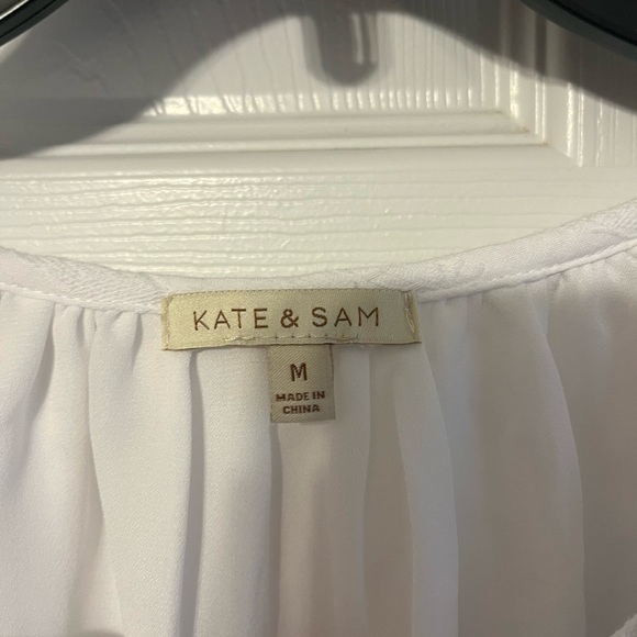 Women’s Kate and Sam White Dress - Picture 2 of 2